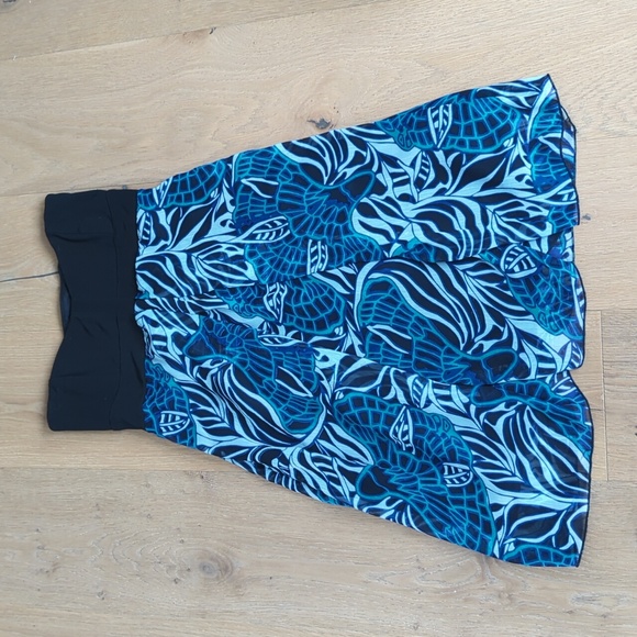 Beautiful strapless flowy dress Size S - Picture 1 of 5